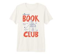 Goose Book Club Reader Book Lover Silly Bookworm Bookish Premium T-Shirt