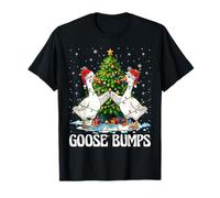 Goose Bumps Santa Hat Christmas Tree Merry Christmas Pajamas T-Shirt