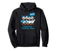 Goose Check Your Prostate Ribbon Survivor Prostate Cancer Pullover Hoodie