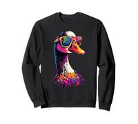 Goose Cute Goose Chicks Love Duck Little Geese Sweatshirt