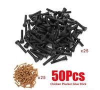 Goose Duck Plucker Fingers 50Pcs for Farm Equipment | Natural rubber material, high elasticity, suitable for chicken duck goose, 50pcs mixed colors, home farm use