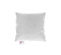 HOMESCAPES Goose Feather and Down Cushion Pad 45 x 45 cm (18” x 18”) Inner Insert Filler with 100% Cotton Down Proof Cover Hypoallergenic RDS Certified Machine Washable