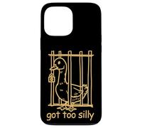 Goose Got Too Silly Funny Pun for Animal Lovers Funny Case for iPhone 13 Pro Max