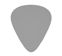 Goose gray printed guitar picks, 12-piece set with thin, medium, and thick styles, comes with a storage case