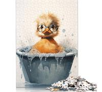 Goose Meme 1000 Piece Wooden Jigsaw Puzzles for Adults & Children Stress Reliever 1000pcs (75x50cm)