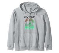 Goose Mom Owner Lover Animal Geese Mother Mommy Mama Zip Hoodie