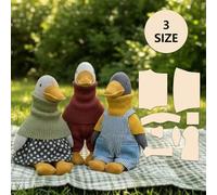 Goose Multiple Sizes Sewing Patterns | Doll Sewing Patterns for Beginners | Handmade Garment & Apparel Making Templates