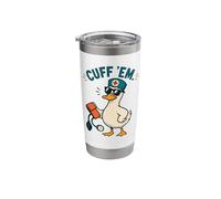 Goose Nurse Funny Goose Meme ER Nurses Stainless Steel Insulated Tumbler