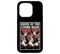Goose of The Living Dead Zombie Horror Funny Undead Case for iPhone 15 Pro