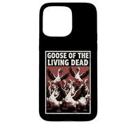 Goose of The Living Dead Zombie Horror Funny Undead Case for iPhone 15 Pro Max