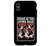 Goose of The Living Dead Zombie Horror Funny Undead Case for iPhone X/XS