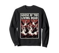 Goose of The Living Dead Zombie Horror Funny Undead Sweatshirt