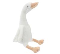 Goose Plush, White Stuffed Animal Soft Pillow | Traditional Mongolian & Russian Ethnic Jew's Harp, Handcrafted Metal Jawharp for Music Education & Outdoor Folk Performance