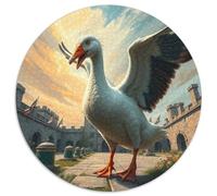 Goose Puzzle 1000Pc Jigsaw Animals Das Tier Wild Animals Beast Rotundity Jigsaws Adults Kids Puzzles Colourful Unique Creative Games Adult Home Decoration Educational 1000pcs (67.5x67.5cm)
