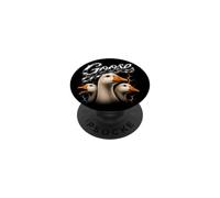 Goose Retro Farm Bird Squad Honk Funny PopSockets Adhesive PopGrip