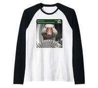 Goose There is Motion At Your Front Door Silly Raglan Baseball Tee