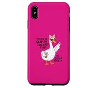 Goose - Today Is Slap An - An Idiot Day - I'm Gonna Be Busy Case for iPhone XS Max