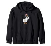 Goose - Today Is Slap An - An Idiot Day - I'm Gonna Be Busy Zip Hoodie