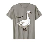 Goose Vintage Honk Silly Farm Animal Bird Men Women Kids T-Shirt