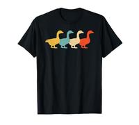 Goose Vintage Retro Waterfowl Animal Lover 60s 70s Gift T-Shirt