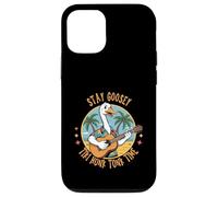 Goose with Guitar Hawaiian Shirt Tiki Vibes Pun Funny Hawaii Case for iPhone 12/12 Pro
