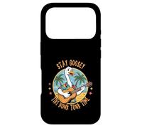 Goose with Guitar Hawaiian Shirt Tiki Vibes Pun Funny Hawaii Case for iPhone 17 Pro