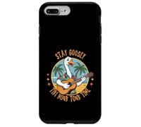 Goose with Guitar Hawaiian Shirt Tiki Vibes Pun Funny Hawaii Case for iPhone 7 Plus/8 Plus