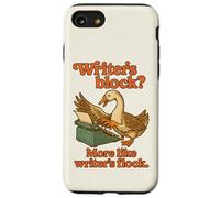 Goose Writer's Block Typewriter Writing Funny Vintage Case for iPhone SE (2020) / 7 / 8
