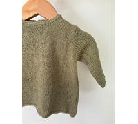 Gooseberry Fool Silk Sweater - Coriander - 12-18
