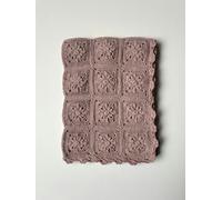 Gooseberry Fool The Nelly Blanket - chalky pink