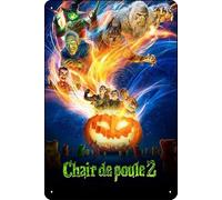Goosebumps 2: Haunted Halloween (2018) Movie Plaque Poster Metal Tin Sign 8" x 12" Vintage Retro Wall Decor