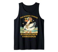 Goosebumps Gorgeous Retro Goose Summer Vacation Tank Top