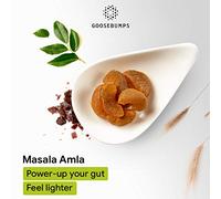 GOOSEBUMPS Masala Amla | Indian Gooseberry Chunks Tossed in a Savoury Spice Blend | 150 GMS