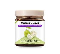 Goosebumps Masala Guava | Dried Spiced Guava Chunks | Sweet, Sour, Chewy & Lightly Spiced Fruit Snack | Healthy Snack for Adults & Kids | No Artificial Additives | (150g, Pack of 1)