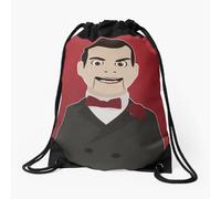 Goosebumps Slappy the Dummy Drawstring Backpack - Soccer-Themed Gym/School Bag, Lightweight, Foldable & Adjustable Straps