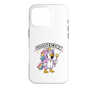 Gooseicorn Funny Unicorn Goose Adventure Kids Design Case for iPhone 16 Pro