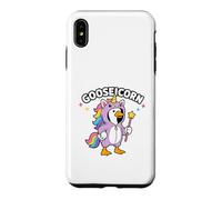 Gooseicorn Funny Unicorn Goose Adventure Kids Design Case for iPhone XS Max