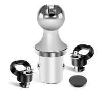 Gooseneck Ball 60618，2-5/16inch Trailer Ball ，Gooseneck Hitch Kit fits for Ford Puck System gooseneck 2013-2021 Dodge Ram 2500/3500