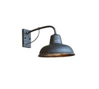 Gooseneck Barn Light Wall Sconce Iron Art Nostalgic Garden Wall Lights Outdoor Industrial Wind Retro Wall Lamp for Porch Hallway(Ancient Silver)