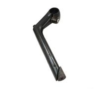 Gooseneck Bike Stem Made of Aluminum, 80mm Forward Length, 180mm Center for 22 2mm and 25 4mm Fork Compatibility (80x25.4x22.2x180 B)