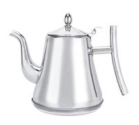 Gooseneck Coffee Kettle 2.0L Stainless Steel with Infuser for Precise Pour Over, Boils Fast for Home, Office, Cafes