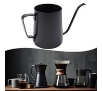 Gooseneck Coffee Kettle with Ergonomic Design Perfect for Making Delicious Coffee at Home (Black 250ML)