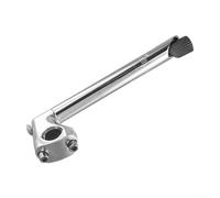 Gooseneck for Bike Stem for 22.2 mm Fork - Aluminum Alloy Stem with 40 mm Forward Extend & 220 mm Center Pole Length, Compatible with 22.2/25.(40X25.4X22.2X220)