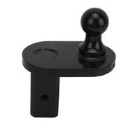 Gooseneck Hitch Extender GNXA4085, Heavy Duty Gooseneck Ball Extender, High Strength Rust Protection 2 5/16in Ball with 4in Offset Design for BW Turnoverball Gooseneck Trailer Hitc