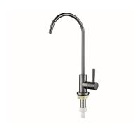 Gooseneck Kitchen Faucet, Single Lever Drinking Water Tap, Filtered Sink Tap in Grey - Ideal for Clean Water & Modern Kitchen Decor