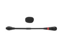 Gooseneck Microphone, 9.8in Flexible Desktop Condenser Microphone with Foam Cover, Noise Reduction Podium Microphone for Conference Rooms Lecture Halls