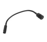 Gooseneck Microphone Pole, 45cm Aluminium Alloy, 3 Pin Plug Conference Mic - Noise Reduction, Flexible Hose Design, Clear Sound for Podium and Lectures