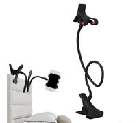 Gooseneck Mobile Phone Holder, Bed Phone Holder, 360 Adjustable Lazy Mobile Phone Clamp, Flexible Lazy Mobile Phone Clamp, Multi-Purpose Overhead Stand with Long Arm for Phone, Bedside, Bedroom