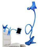 Gooseneck Phone Holder, Flexible Lazy Arm Stand, Long Arm Headboard Bedside Lazy Bracket, Adjustable 360° Rotating Mount, Bed Cellphone Clip Multifunctional Bracket Clamp For Kitchen Bedroom Gyms