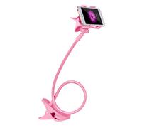 Gooseneck Phone Holder For Bed Flexible Holder For Bed Universal Flexible Lazy Arm Desk, 360 Overhead Phone Mount Clip With Iphone 16 15 14 13 12 11 Series, Xs Xr, Samsung, 4-7” Cellphone (PK)